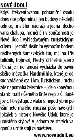 Nov  dol  Kdysi frekventovanou pohrani n  osadu dnes sice p ipom naj  jen budovy n kdej   celnice, mal ho n dra   a ...