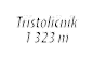 T stoli n k 1 323 m
