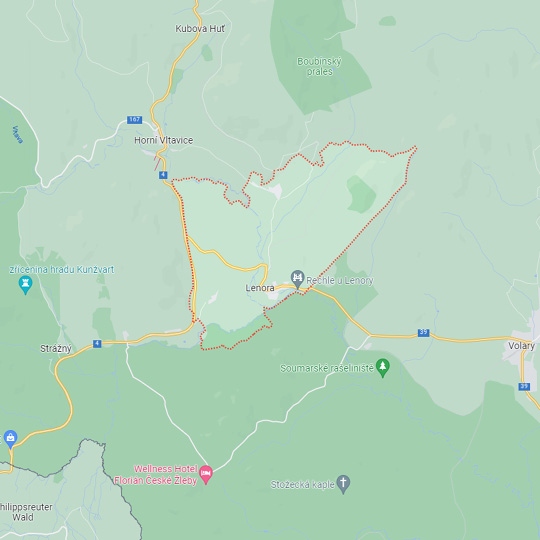 Lenora, zdroj: Google Maps